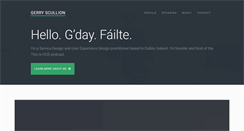 Desktop Screenshot of gerryscullion.com
