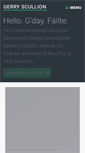Mobile Screenshot of gerryscullion.com